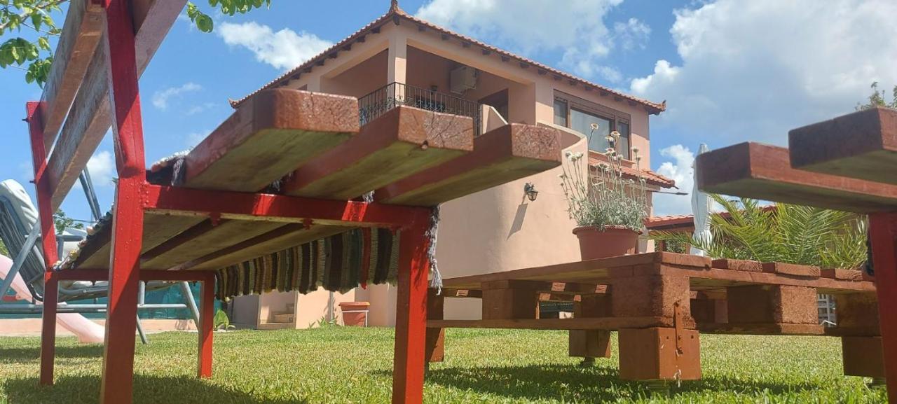 Vista Mare Villa Nea Iraklia Ngoại thất bức ảnh